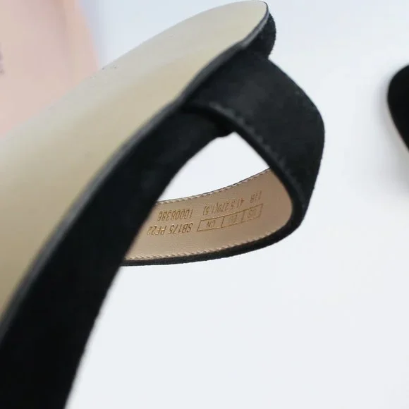 New Stuart Weitzman Simple Faux Pearl Sandals